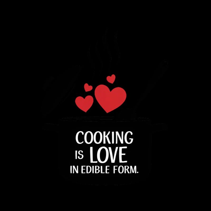 La cuisine, c’est l’amour sous forme comestible.
