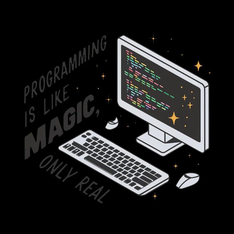 La programmation est comme de la magie, mais réelle.