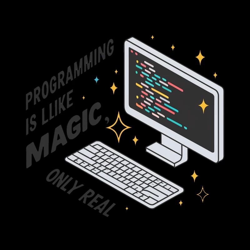 Programming is like magic, only real.