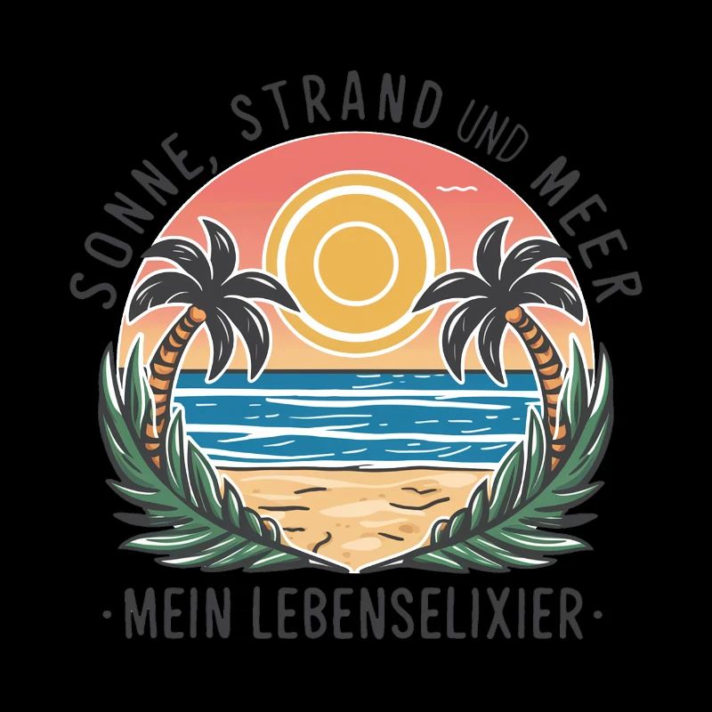 Le soleil, la plage et la mer - mon élixir de vie