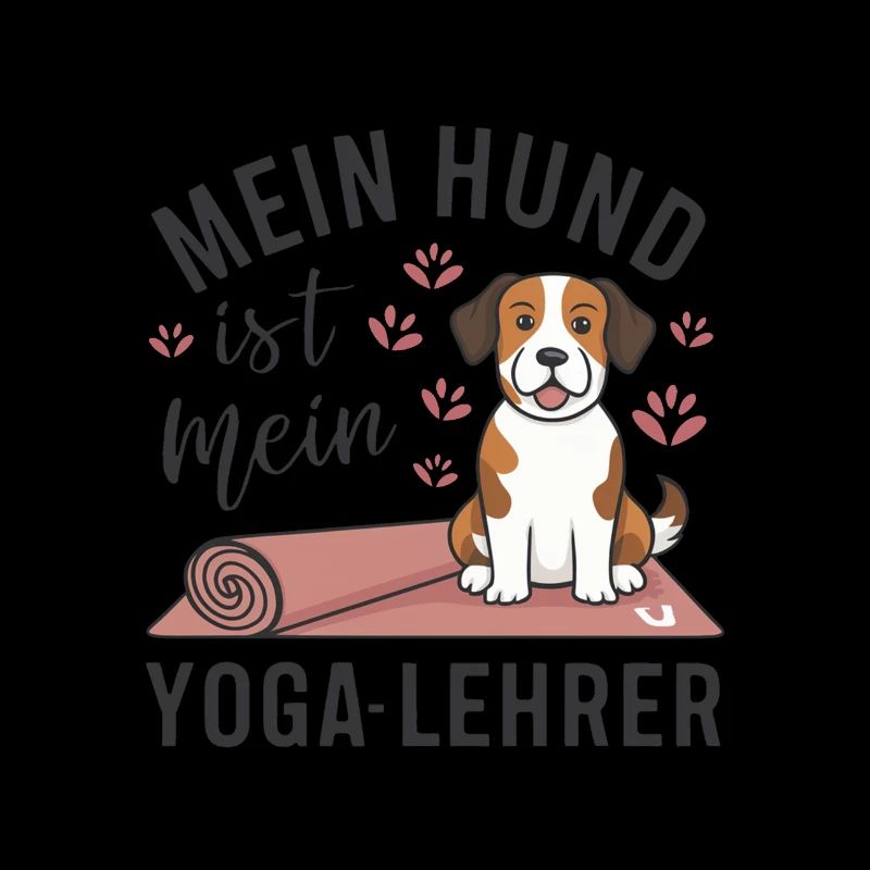 Mon chien est mon prof de yoga