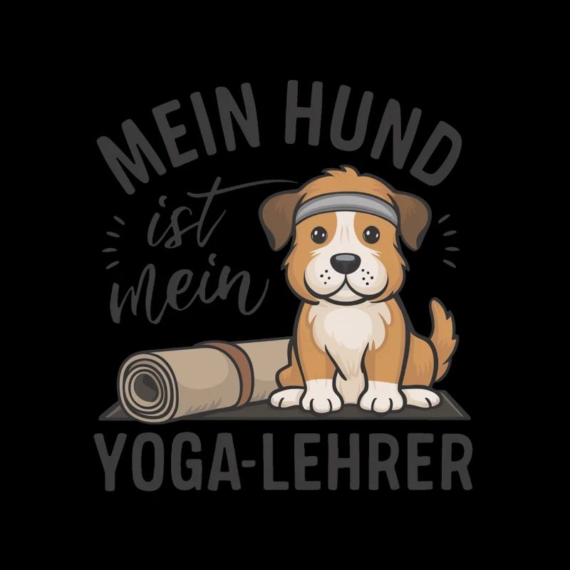 Mon chien est mon prof de yoga