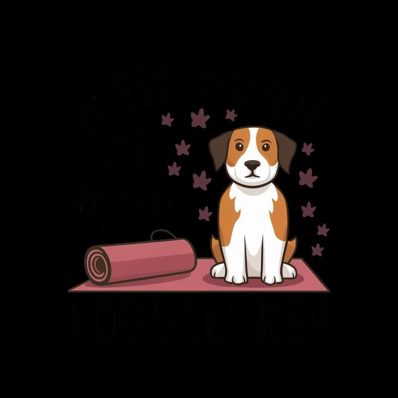 Mon chien est mon prof de yoga