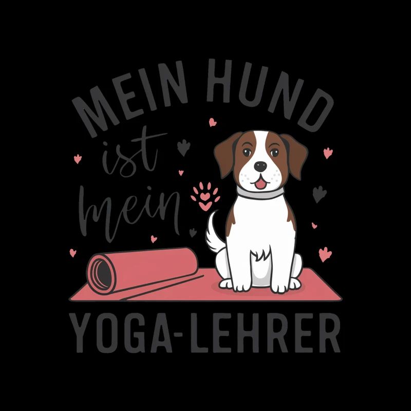 Mon chien est mon prof de yoga