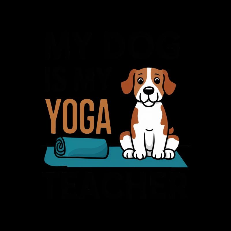 Mon chien est mon prof de yoga