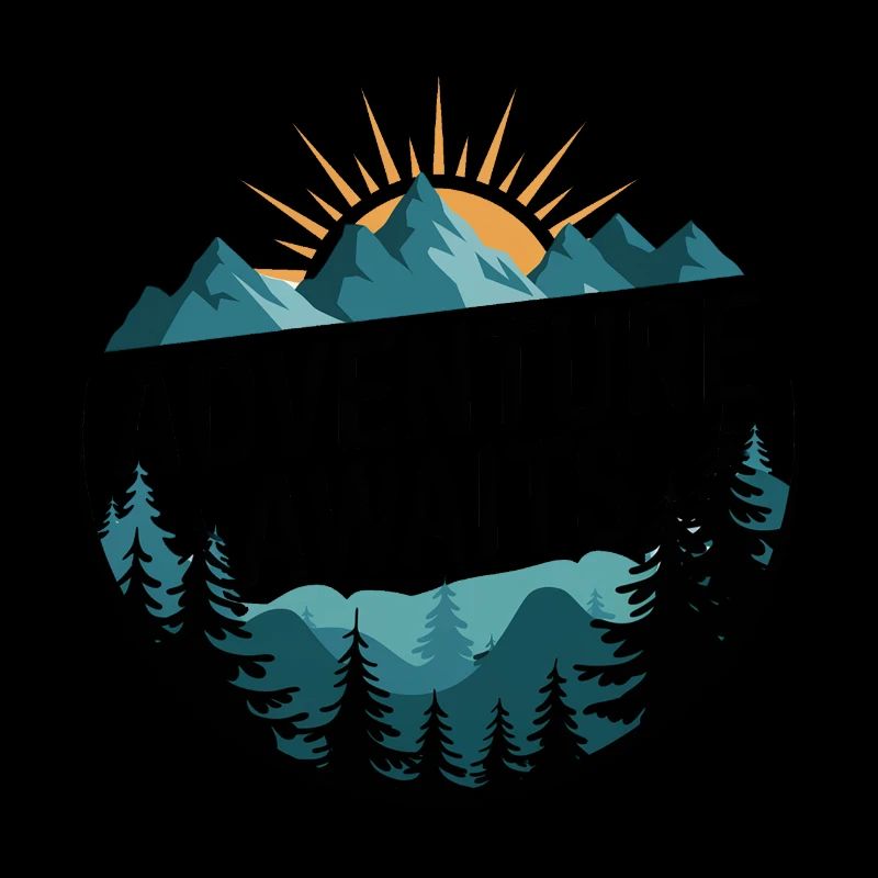 L’aventure vous attend – Panorama de montagne