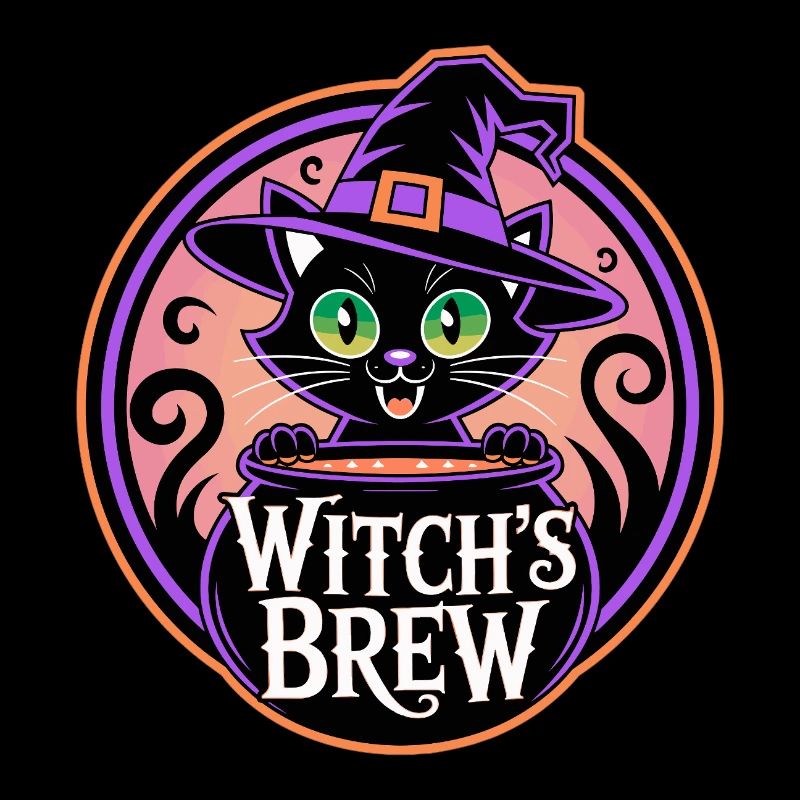 Witch's Brew – Mystic Witch Cat