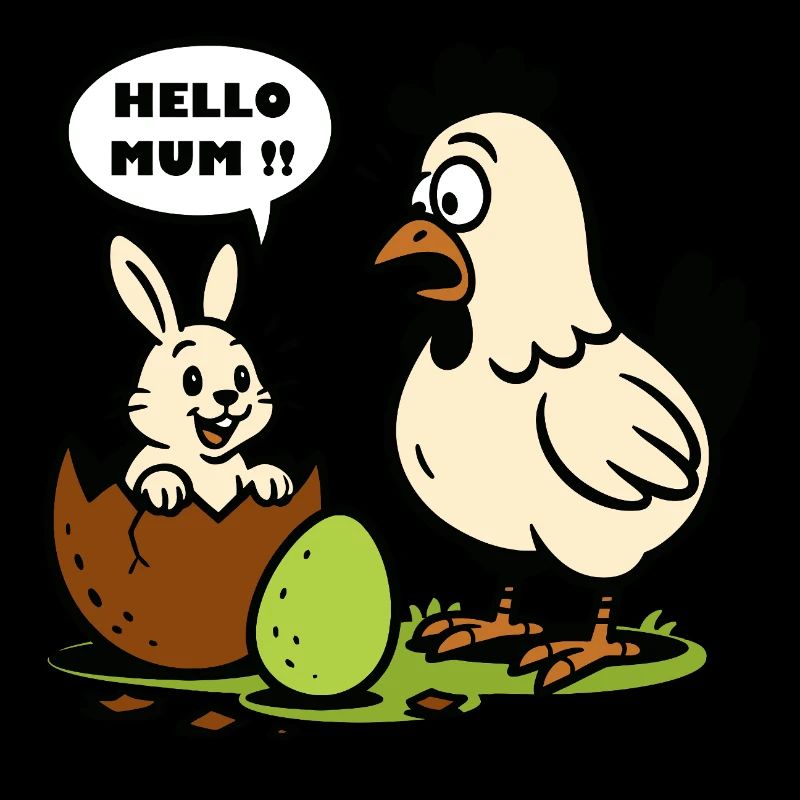 Bunny - Hello Mum – Easter Surprise