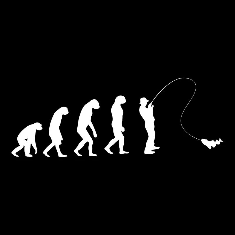 Darwin Évolution homme singe homme pêche pêche