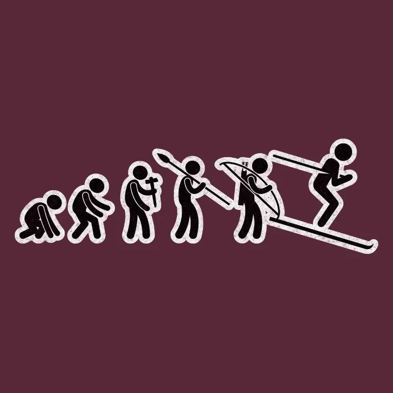 Evolution Ski Noir Grunge