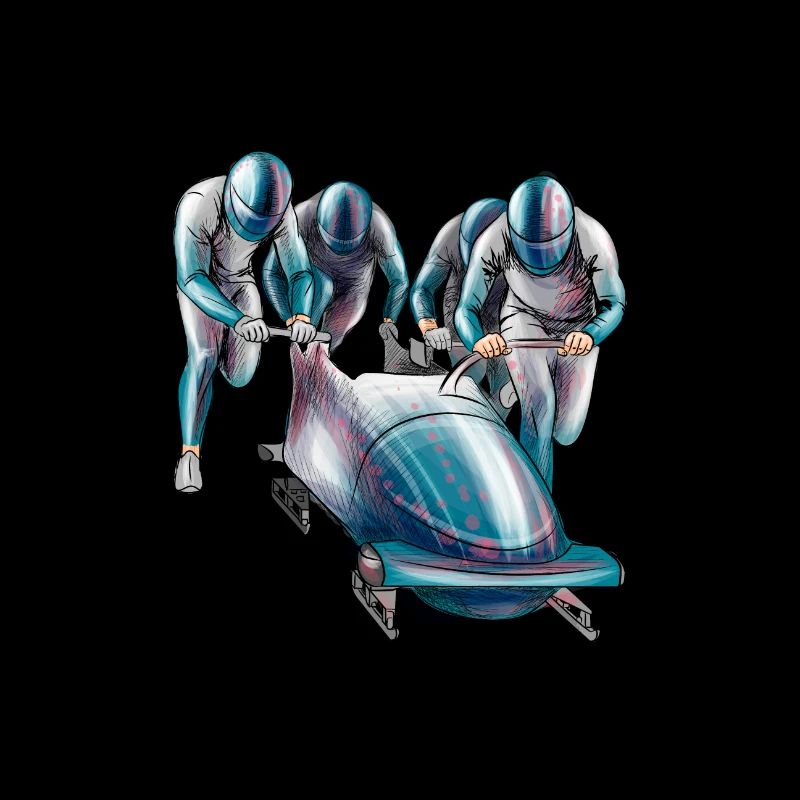 Bobsleigh Bobsled Racing Bobsleighing Winter Sport