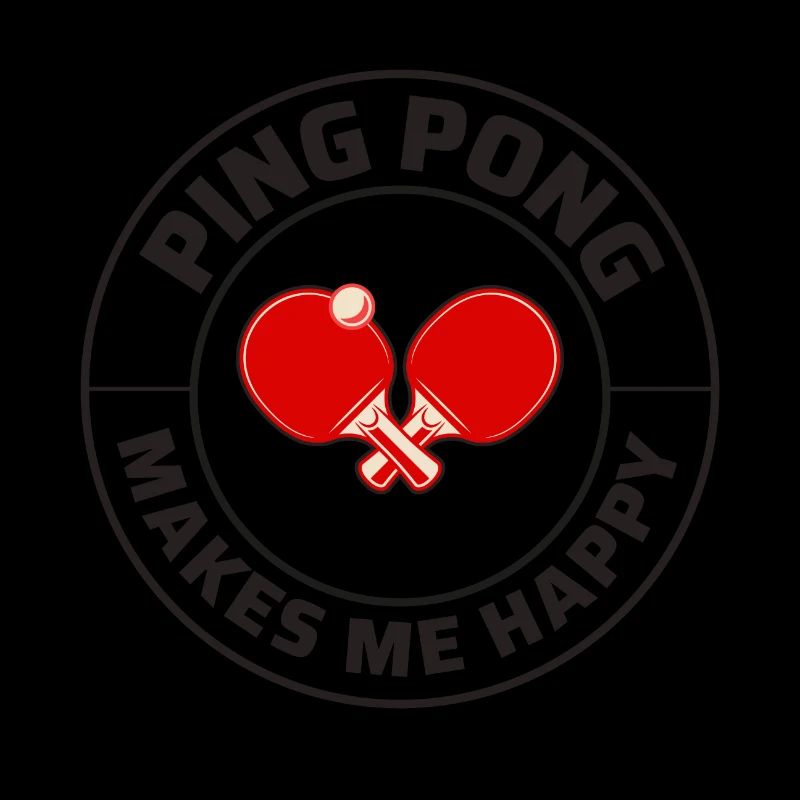 Ping Pong Master Entraîneur de Tennis de Table Paddle Player