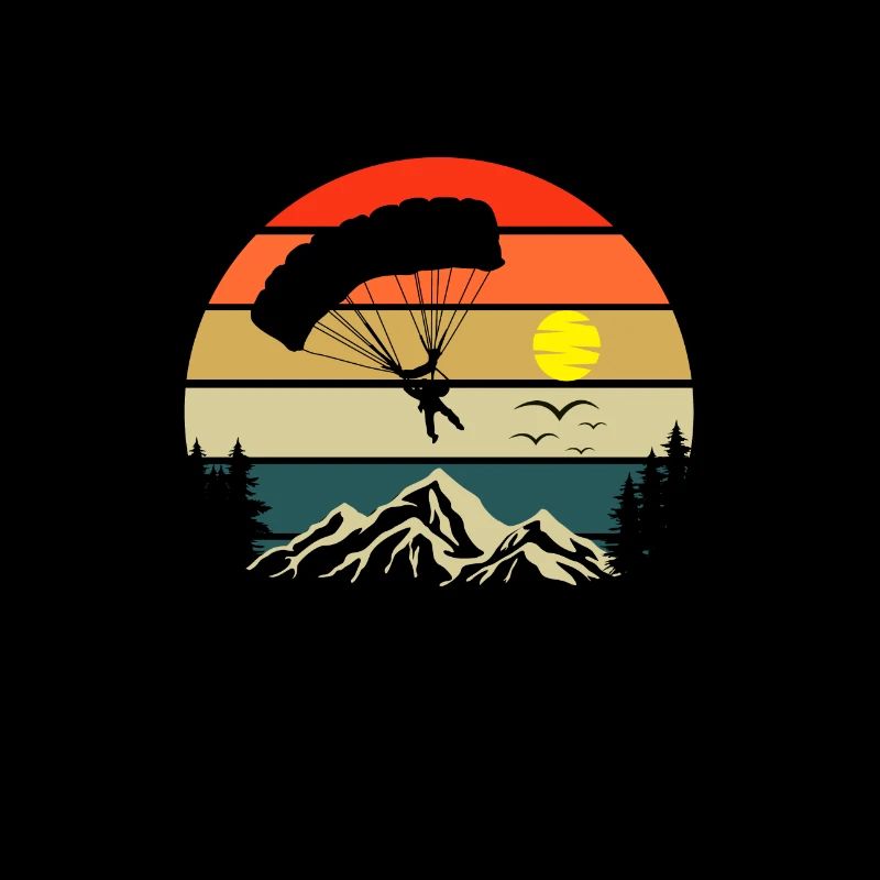 Skydiving Parachute Skydive Skydiver Parachuting