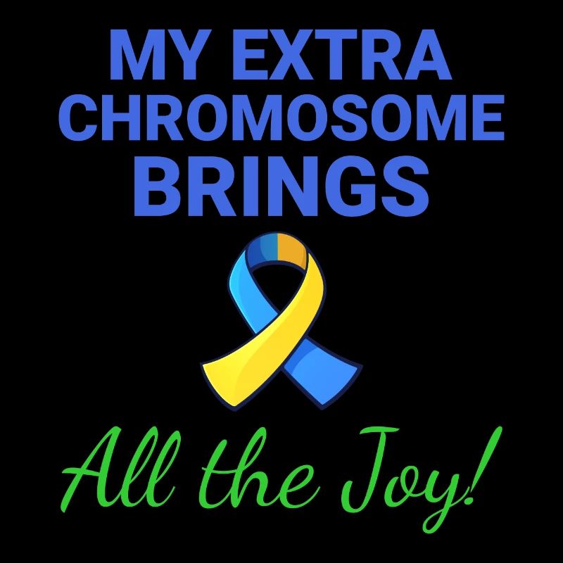 Sensibilisation au syndrome de Down Chromosome supplémentaire joyeux
