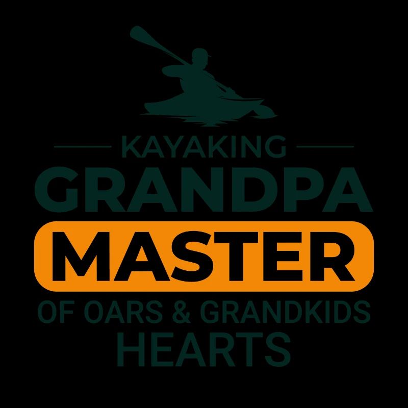 kayaking Gradpa Kayak Canoe Kayaker Funny