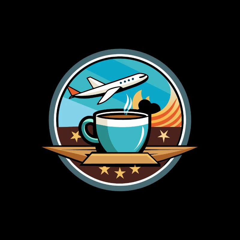 Fluglotse Kaffee ATC Luftfahrt Humor