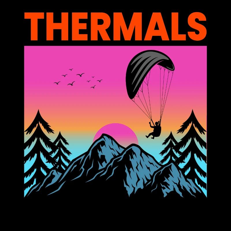 Gleitschirm Pilot Gleitschirm Abenteuer Thermik