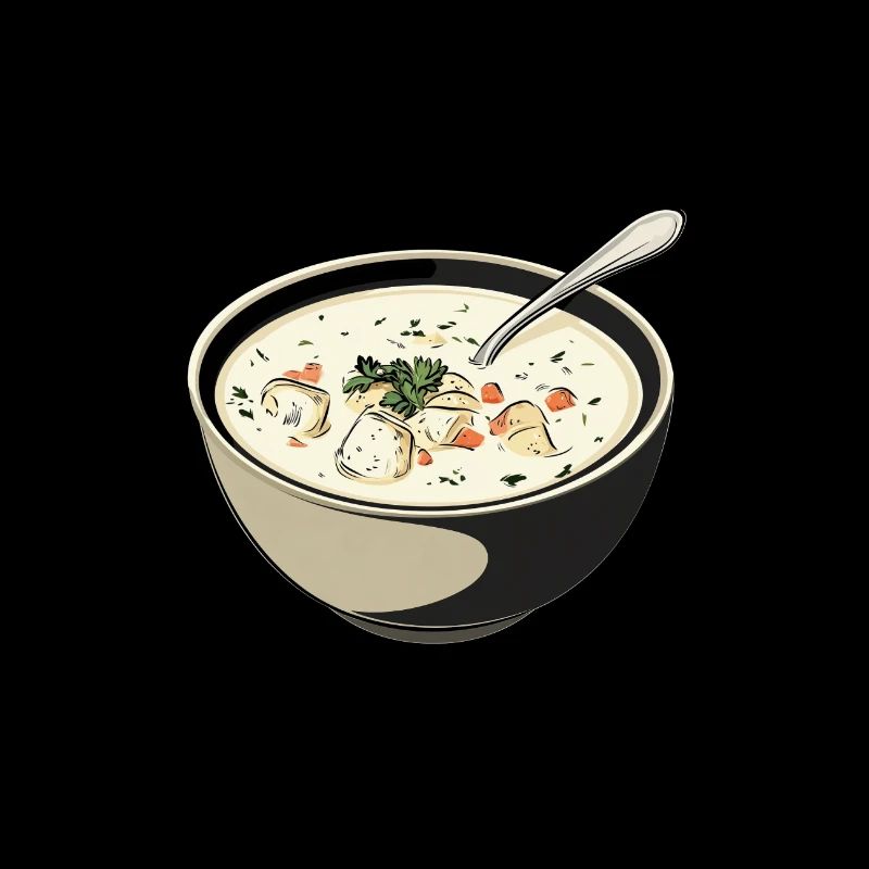 Clam Chowder Shellfish Hilarious Seafood Soup