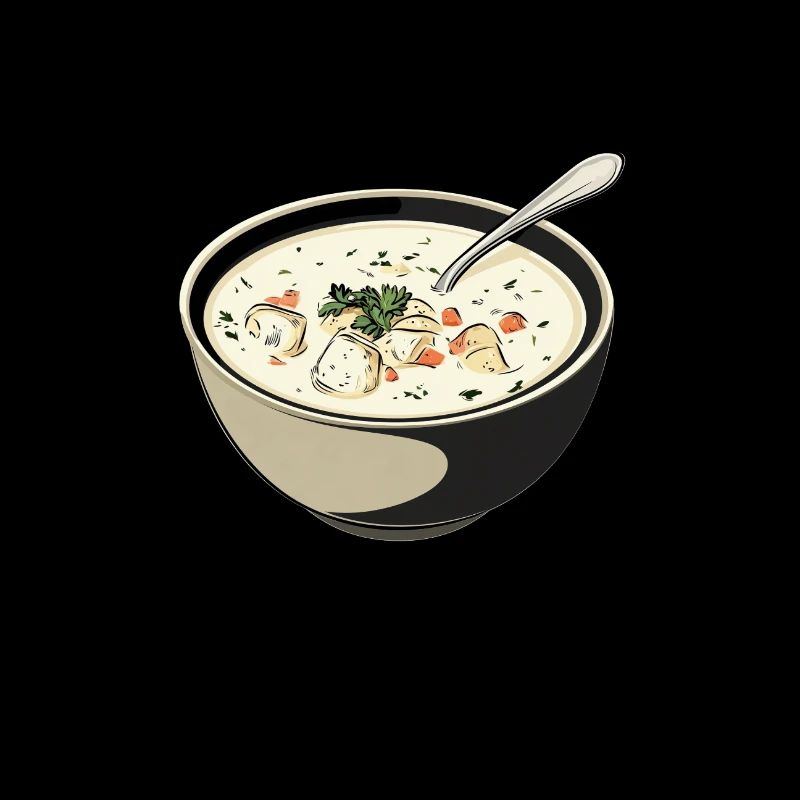 Clam Chowder Shellfish Hilarious Seafood Soup
