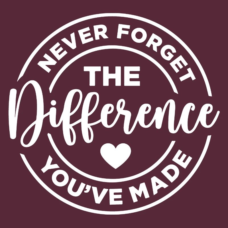 Never Forget the Difference