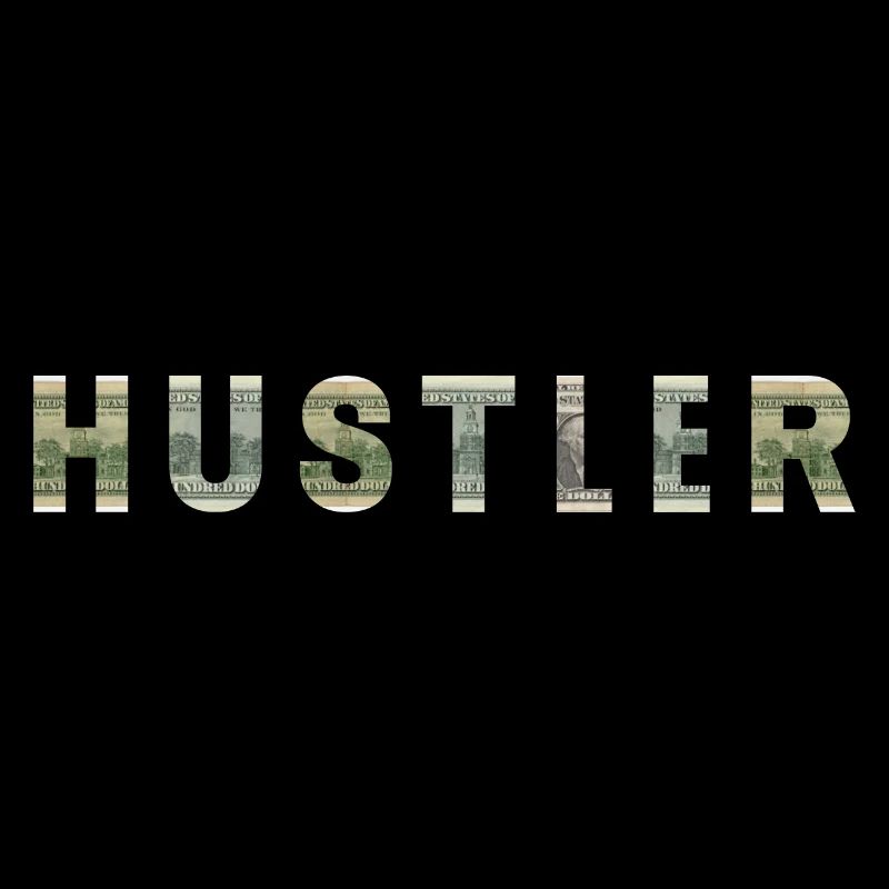 Hustler Dollar Bill Texture Motivation Inspiration