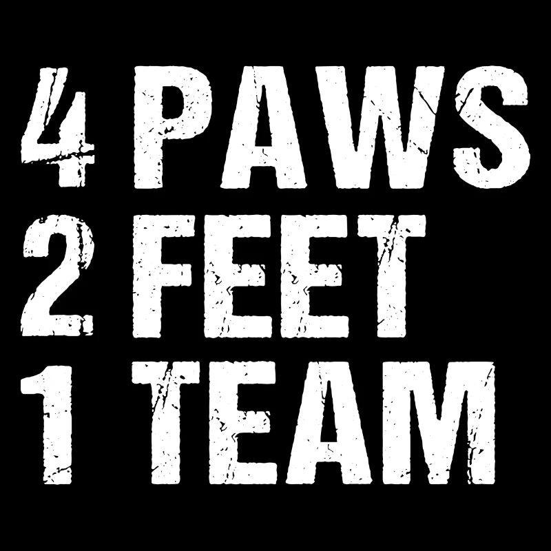 4 pattes 2 pieds 1 chien d’équipe Chiens