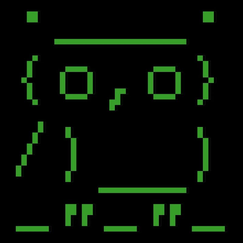 ASCII-art: owl - Eule