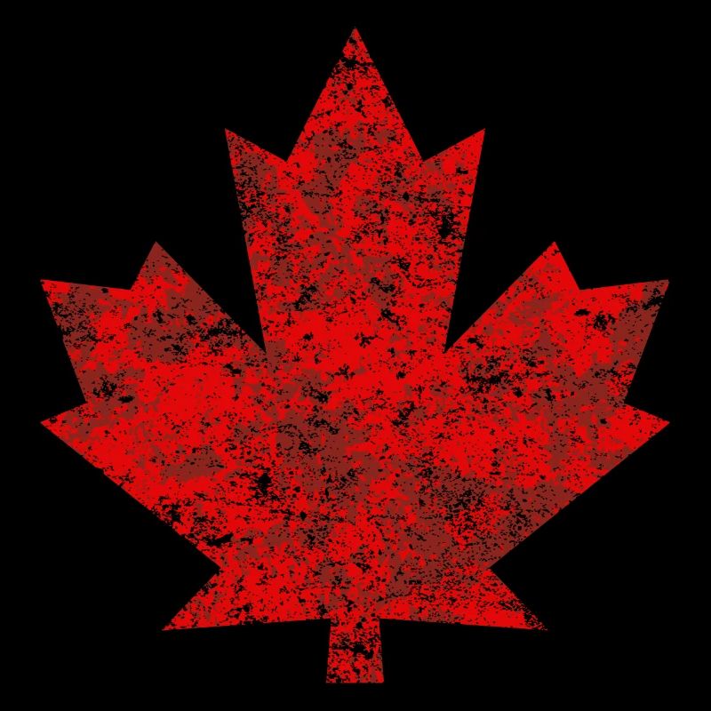 Canada Maple Leaf Maple Leaf Canada America Grunge