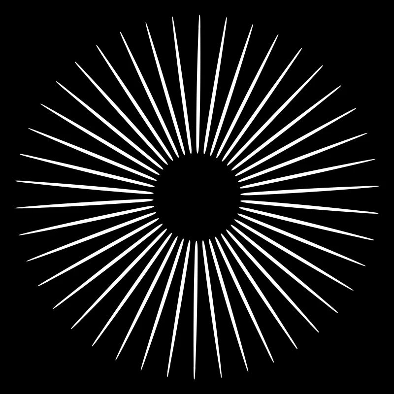 Lignes en cercle de toutes les couleurs vectorielles