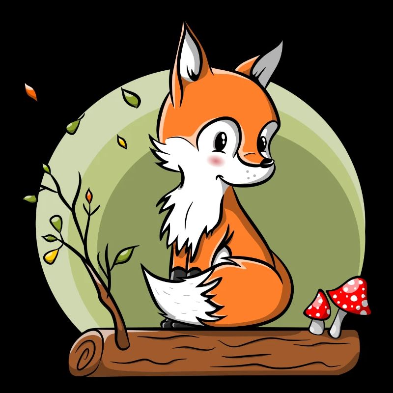 Fuchs im Herbst