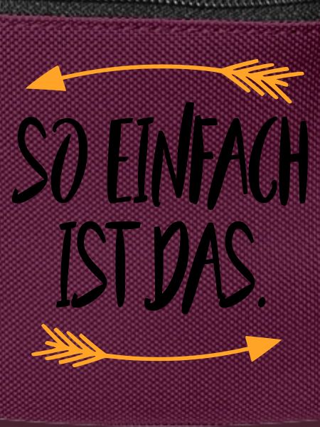 So einfach ist das