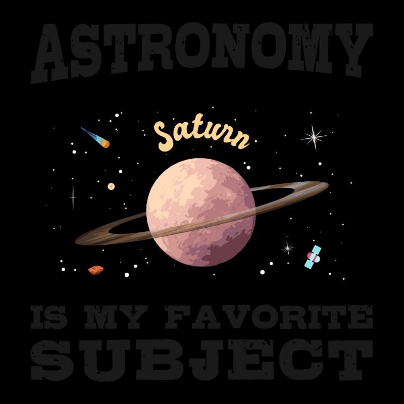 L’astronomie est mon sujet de prédilection, la planète Saturne
