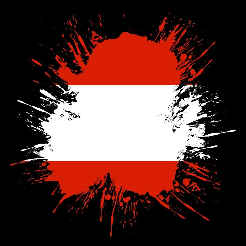 Austria Flag Austria Austrian Flag AT