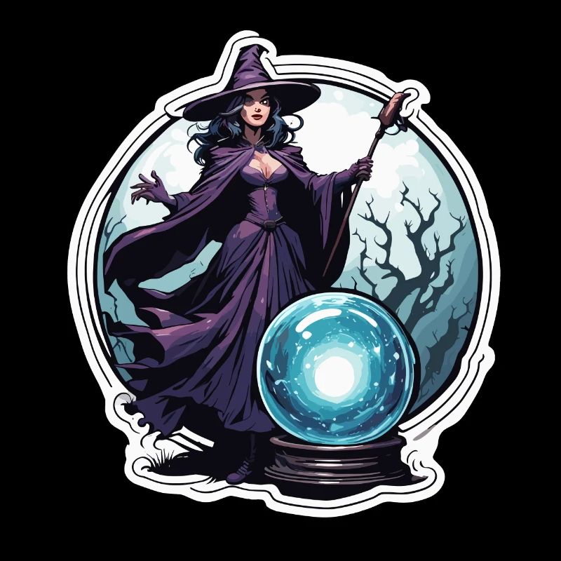 Sorcière / Magie / Rituel de sorcière / Conte de fées / Sort