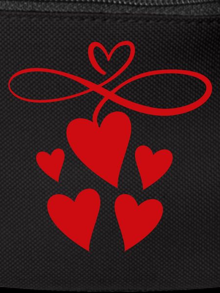 Infinity sign with heart