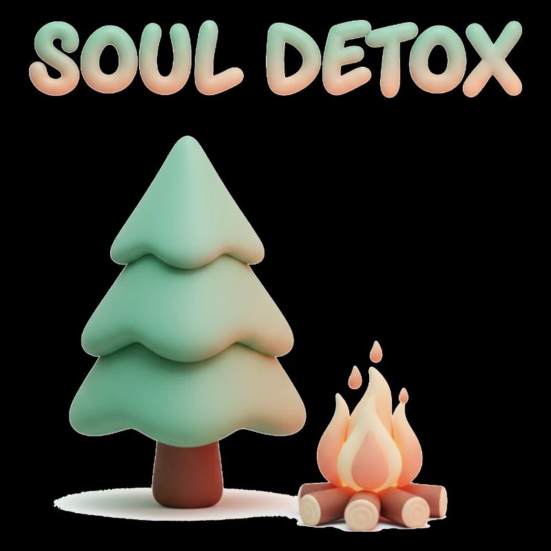 Cozy 3D Pine Tree Soul Detox Aesthetic