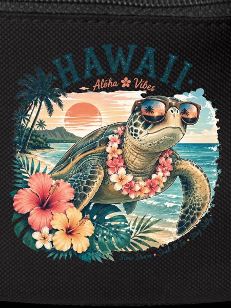 Hawaiian turtle with sunglasses