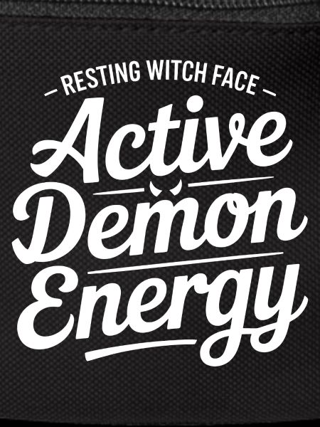 Active Demon Energy Witch Face