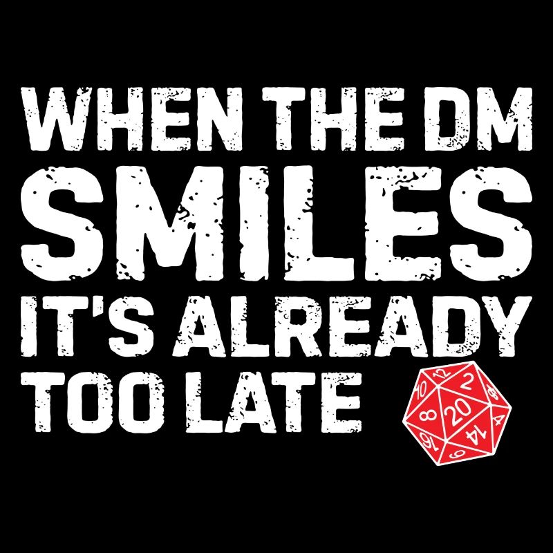 Smiles Nerd RPG Geek Gift
