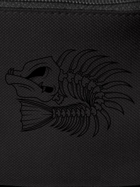 fish bones fisherman piranha