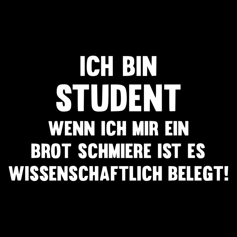 Student schmiert wissenschaftlich belegte Brote