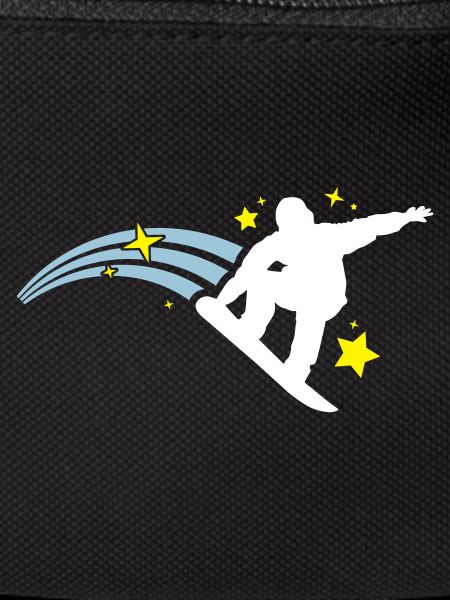 Snowboarder Silhouette Snowboard