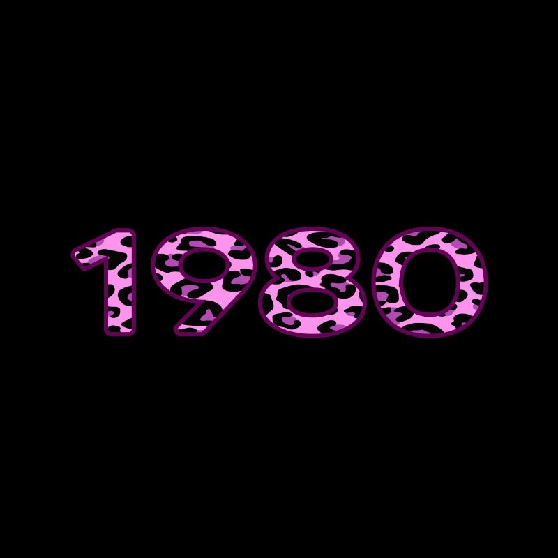 1980 Anniversaire Barcode Pink Leopard