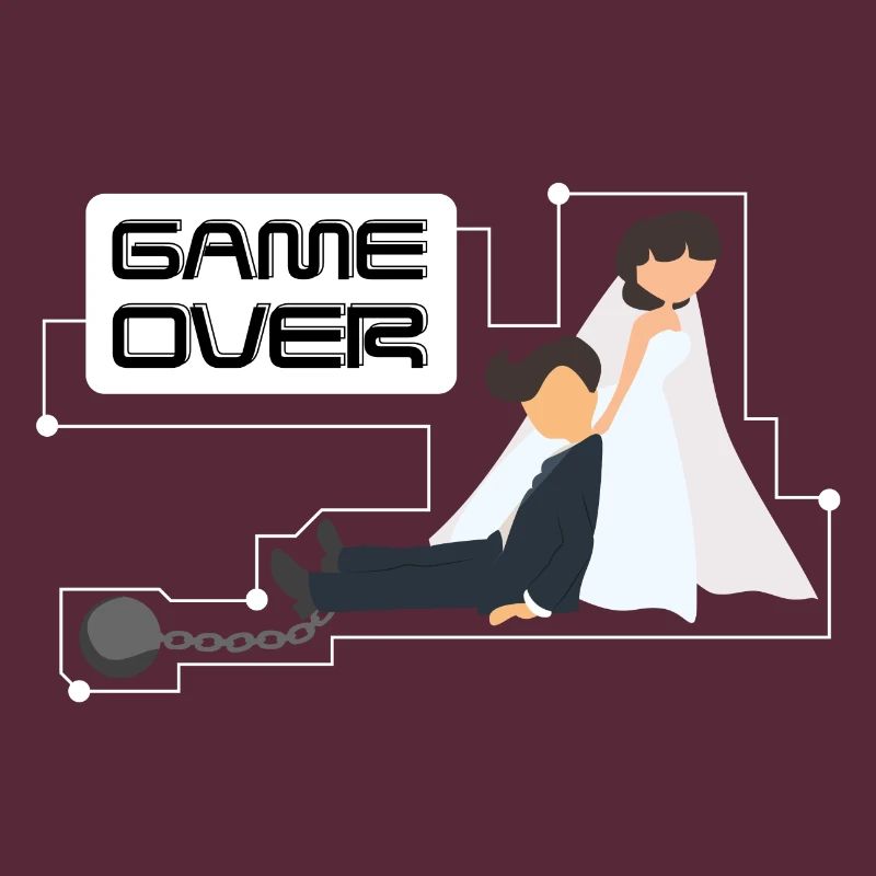 Junggesellenabschied Bachelor Game Over