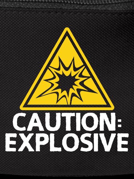 Explosion Warning Warning Shield