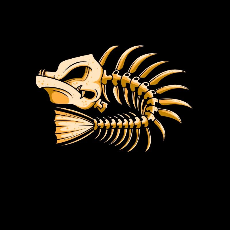 Born to fish bone fish