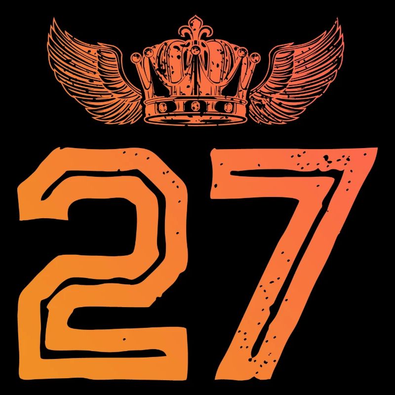 27 Zahl Krone