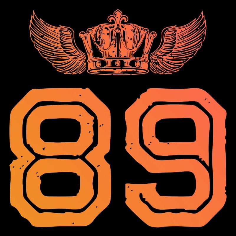 89 Couronne de numéros