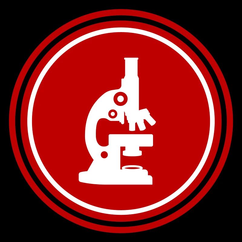 Icône d’icône de microscope