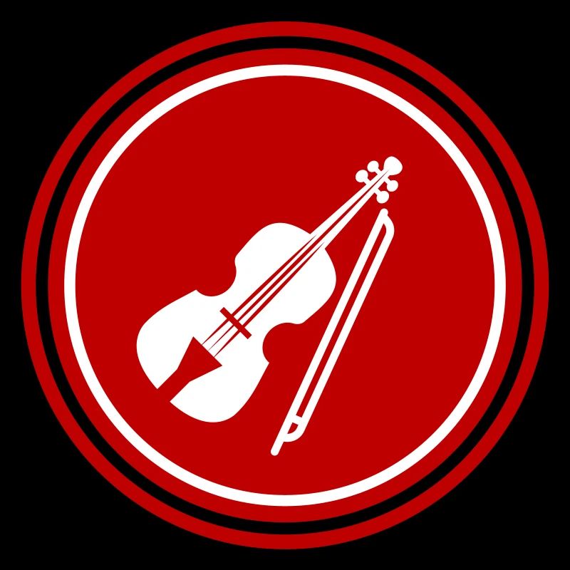 Symbole de l’icône du violon